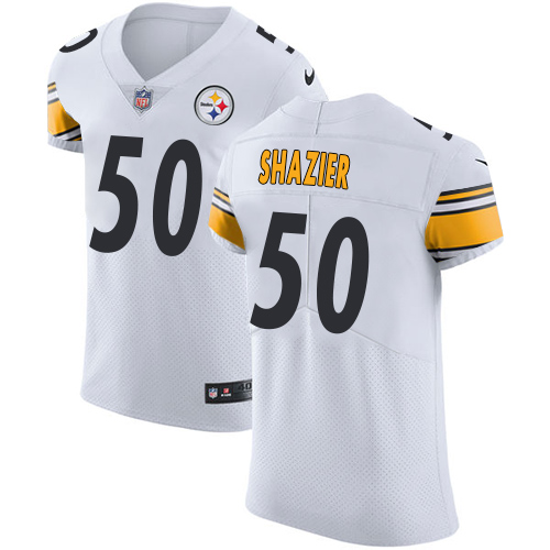 Nike Steelers #50 Ryan Shazier White Men's Stitched NFL Vapor Untouchable Elite Jersey